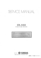 Yamaha CR-450 - Service Manual 